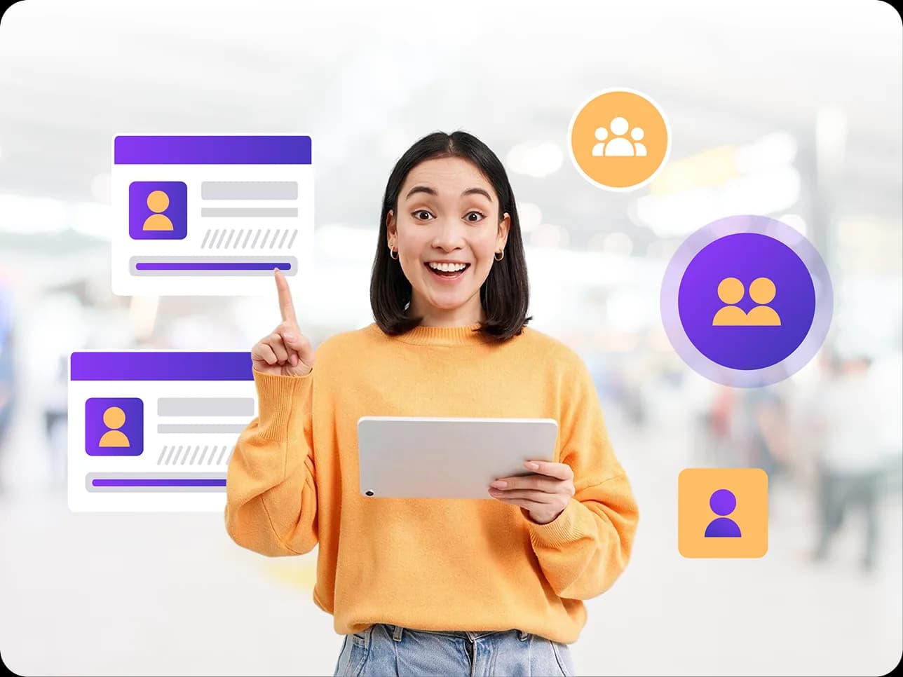 Tampilan pengelolaan data anggota di platform Anggo
