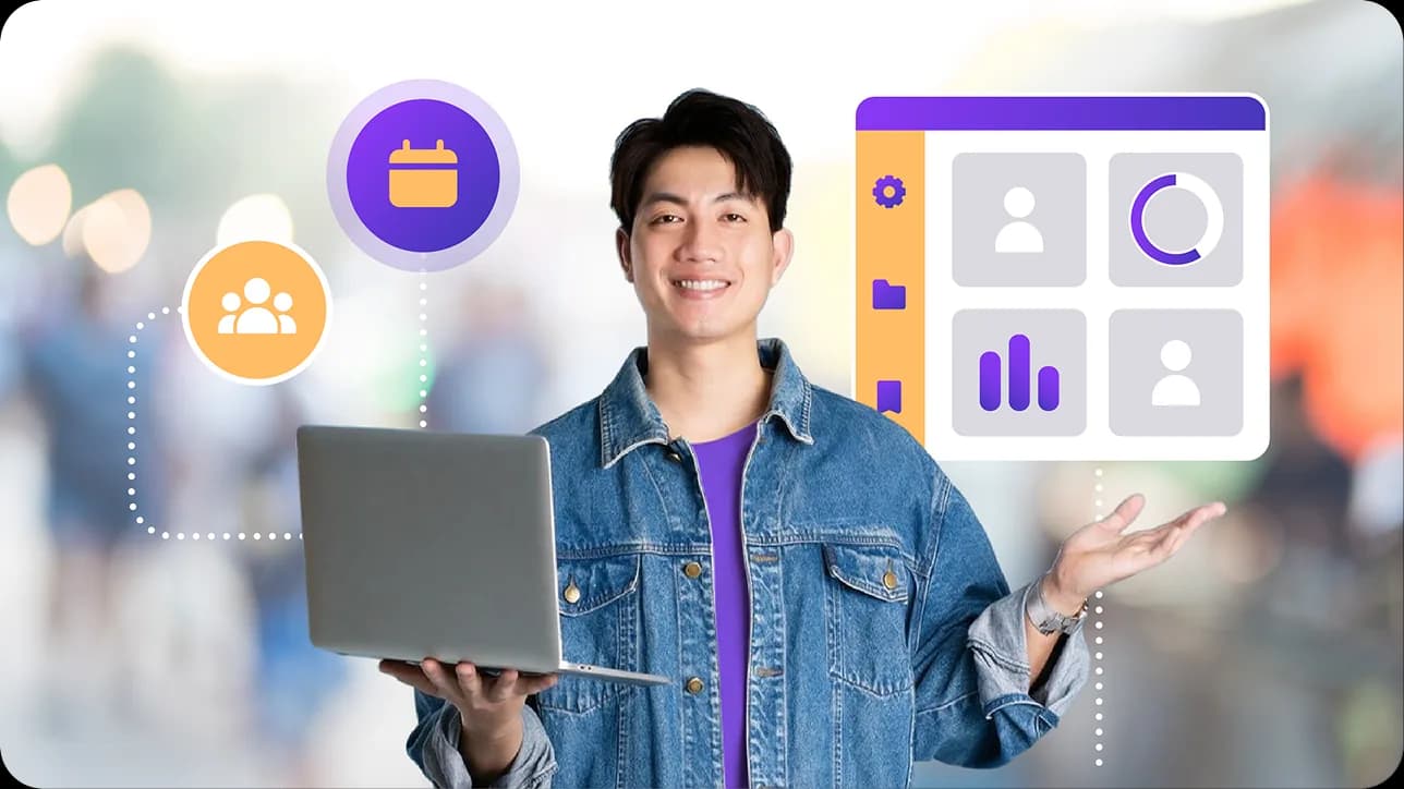 Ilustrasi platform Anggo untuk organisasi di Indonesia